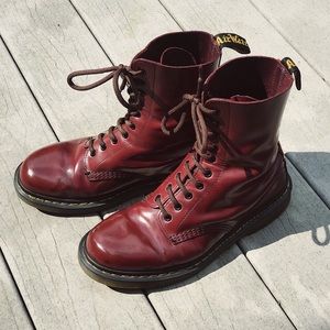 Dr. Martens 1490 - Cherry Red- Men’s Size 9US